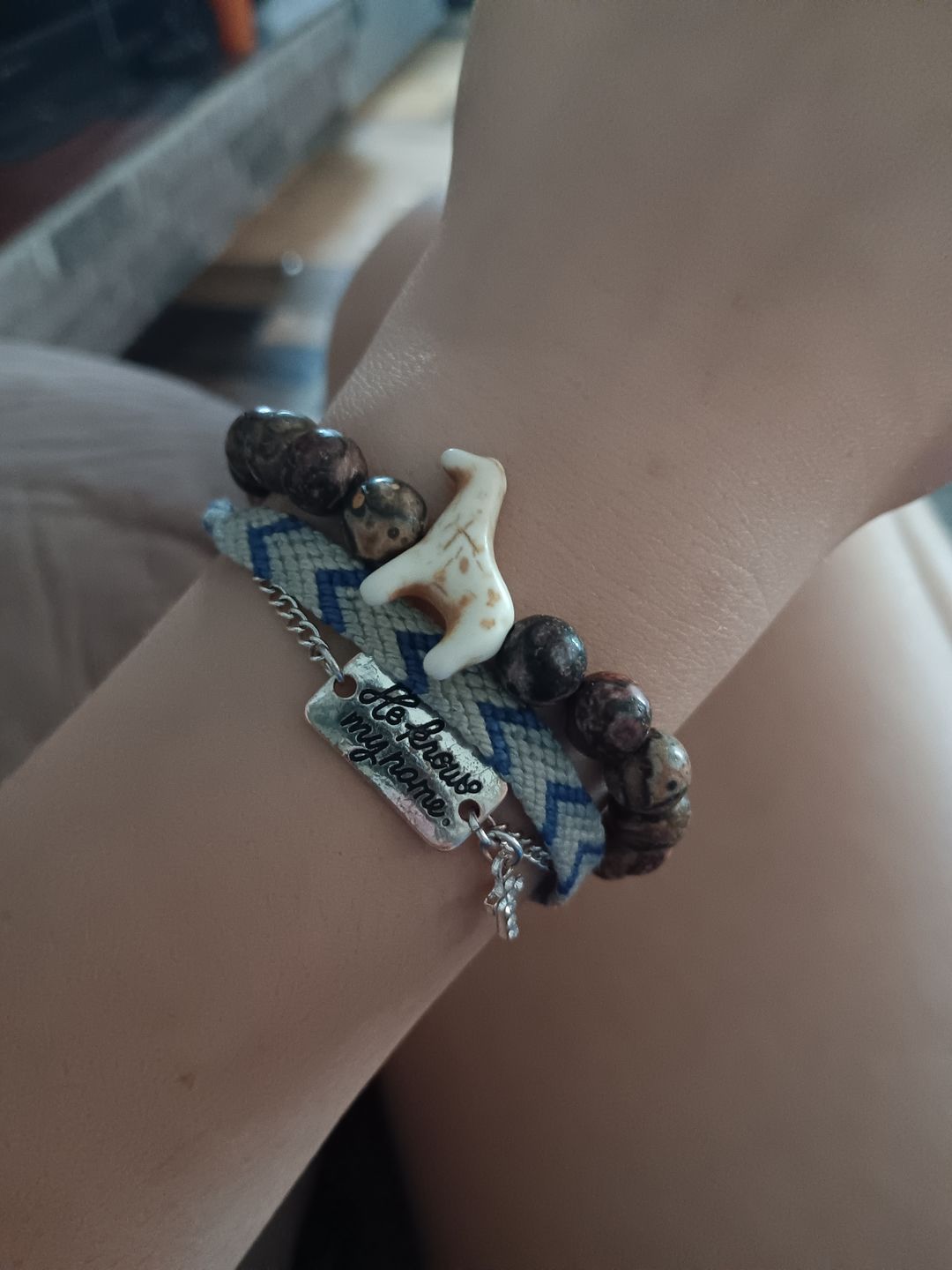 Customer photo review of The Trek Bracelet