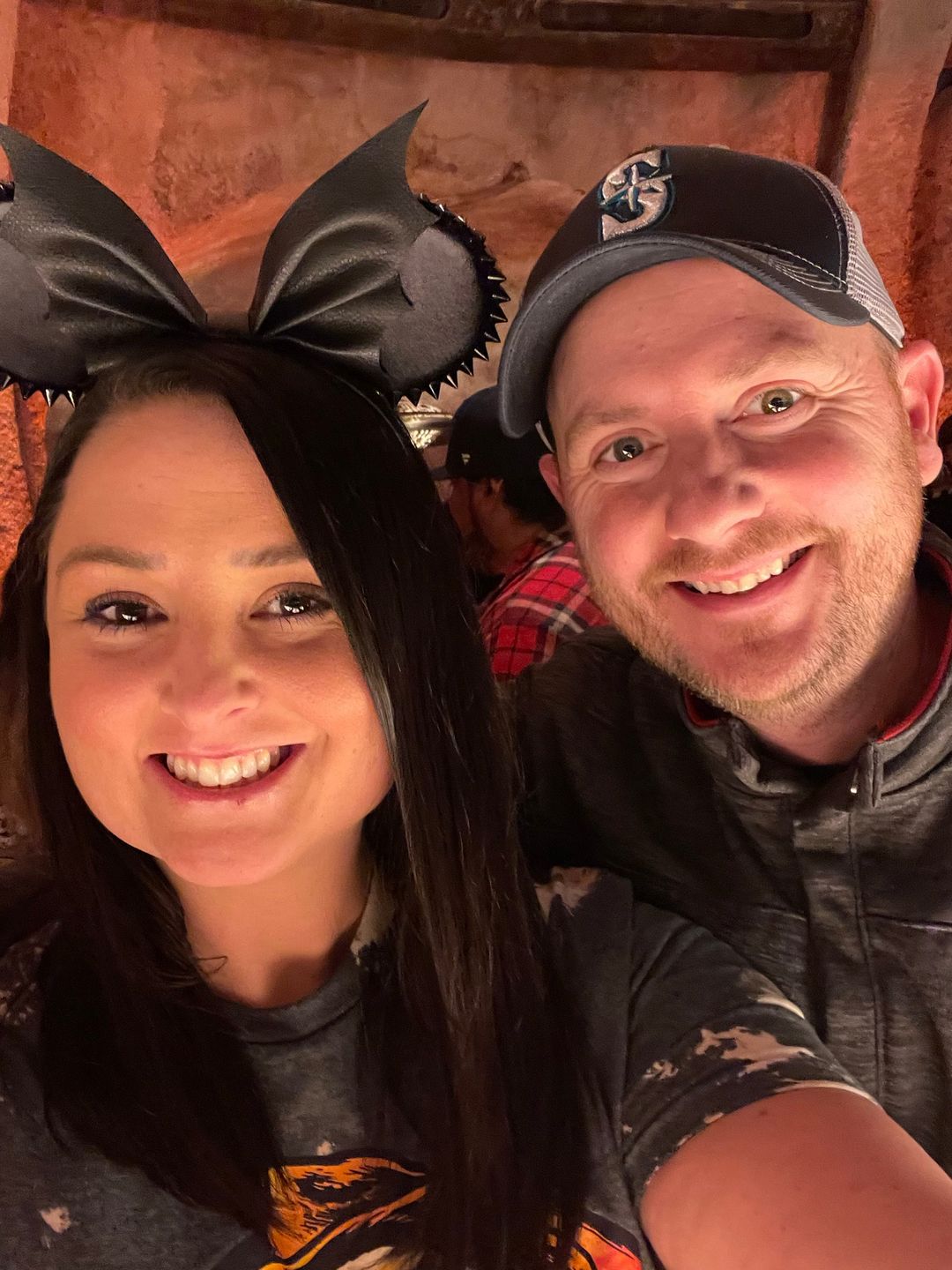 Customer photo review of Bat Bow Spikes Mickey Ears
