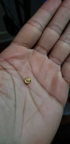 Customer photo review of Replacement Screw-back For JF Earrings