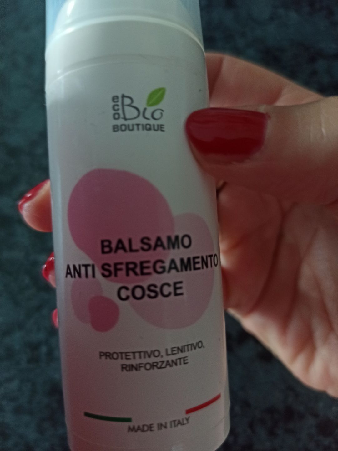 Customer photo review of Balsamo Anti Sfregamento Cosce