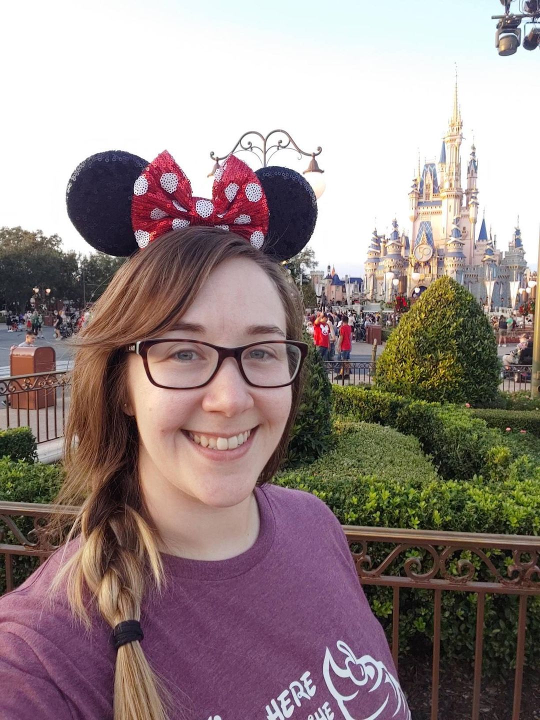 Customer photo review of Polka Dot Minnie Ears