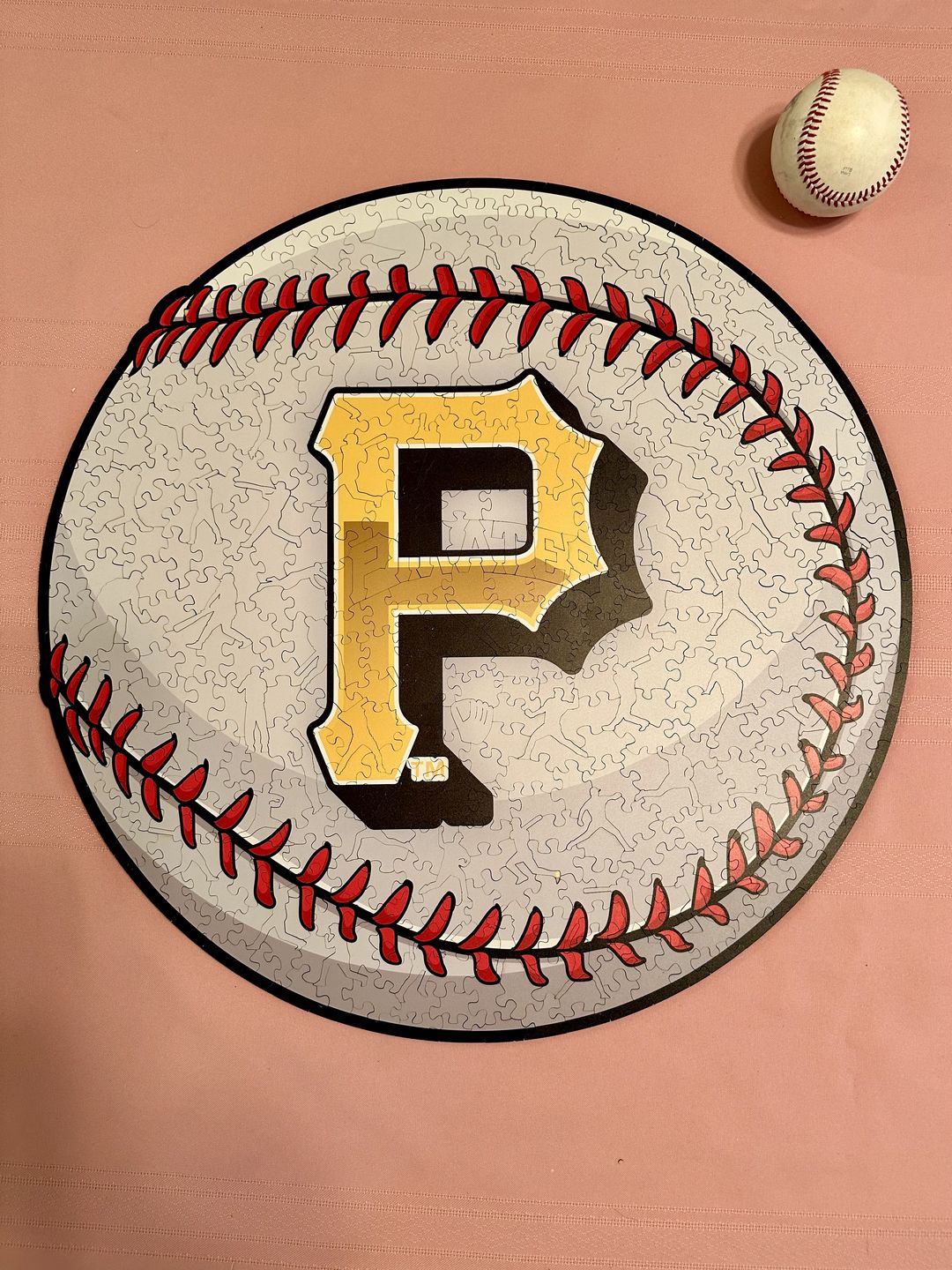Customer photo review of Pittsburgh Pirates® - Official Wooden Puzzle