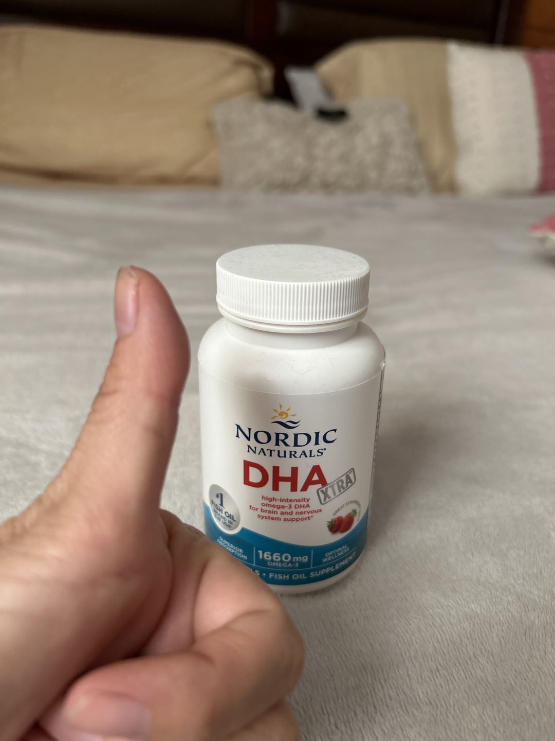 Customer photo review of DHA XTRA-Omega 3 1.660 mg-60 softgels
