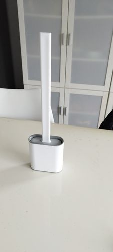 Customer photo review of Flexy Silicone Toilet Brush