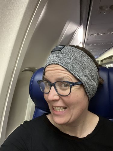 Customer photo review of CozyBand Wireless Headphones