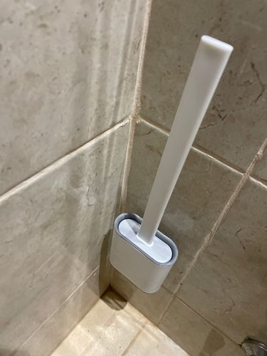 Customer photo review of Flexy Silicone Toilet Brush