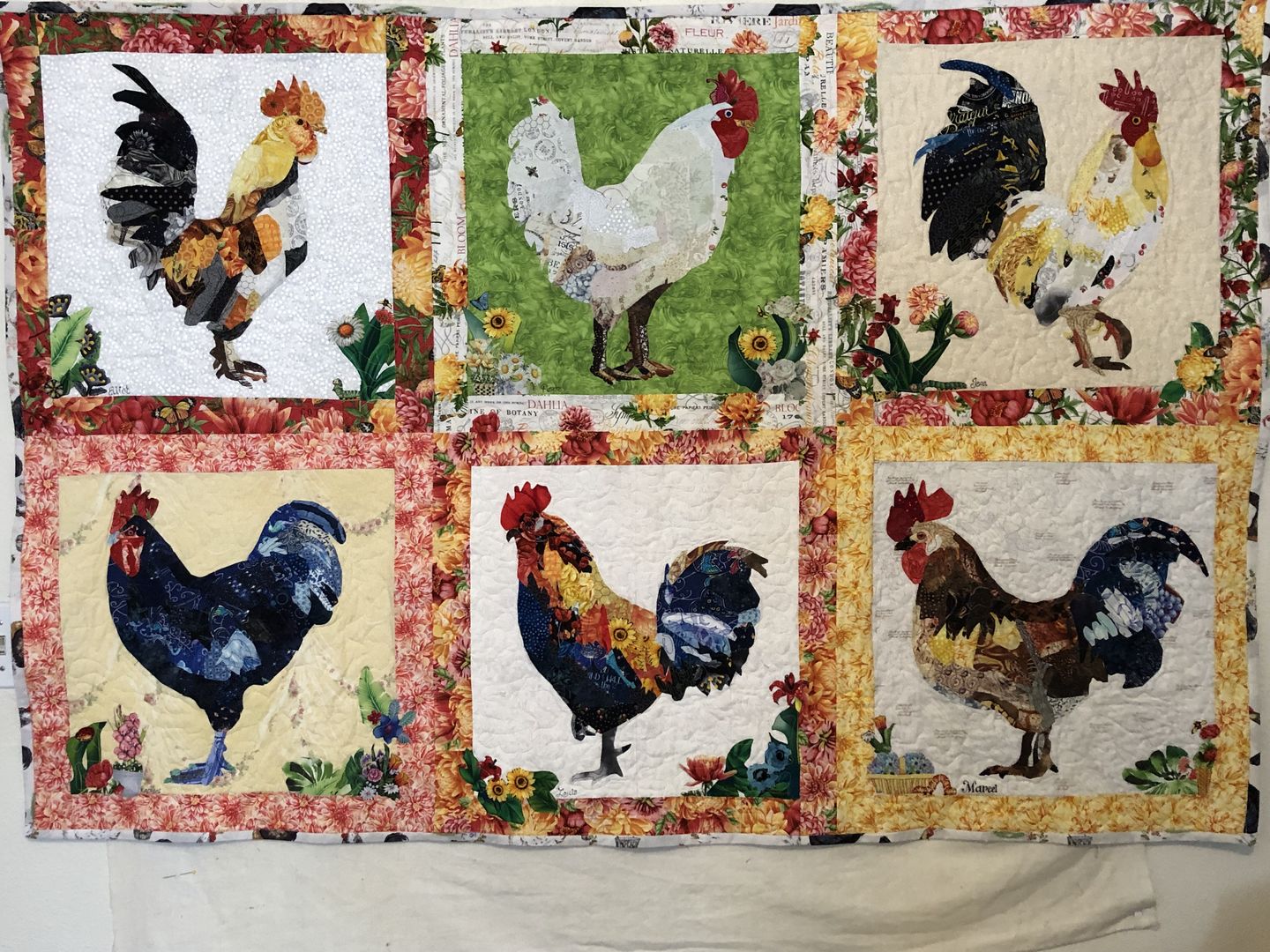 Customer photo review of Petit Rouge Rooster Downloadable Pattern