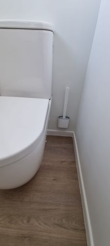 Customer photo review of Flexy Silicone Toilet Brush