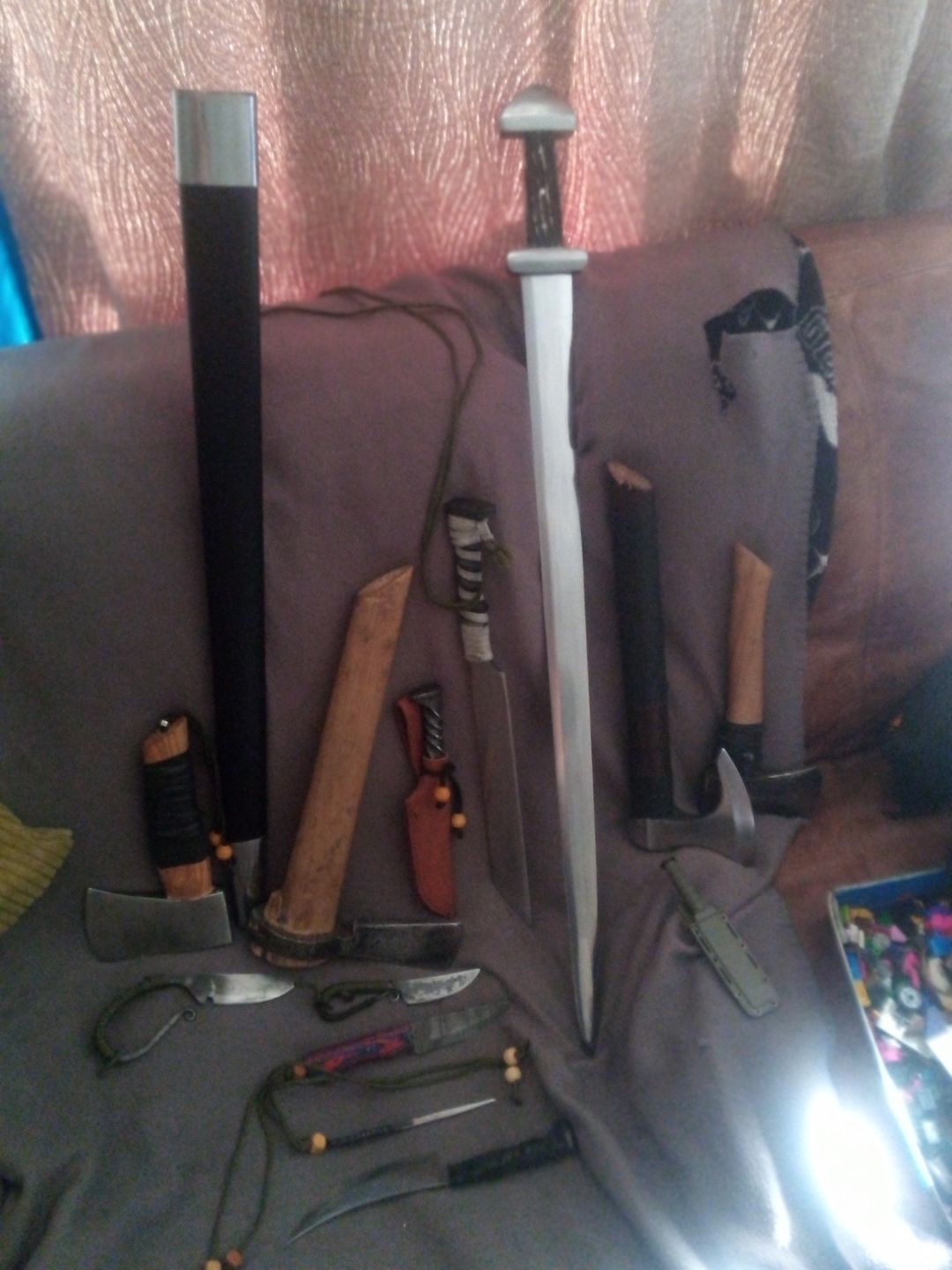 Customer photo review of 10th Century Viking Sword