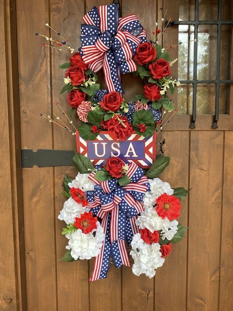 Customer photo review of 18" Round Grapevine Wreath - DECOE-038