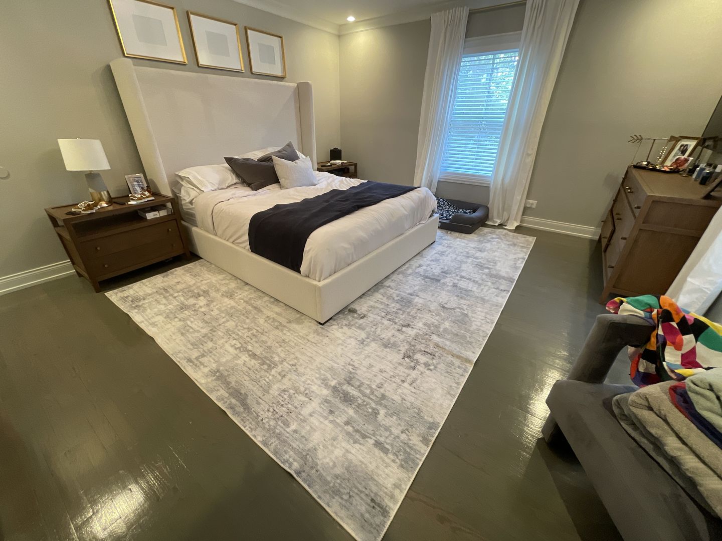 Customer photo review of Abstract Evalina Grey Rug