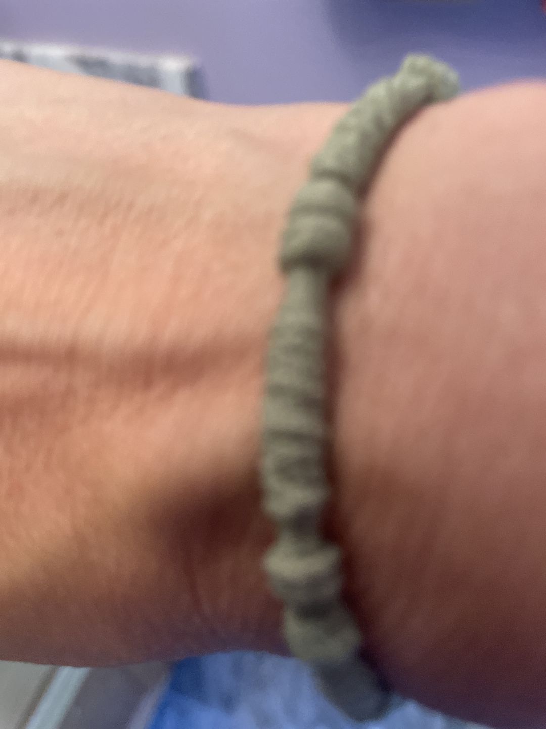 Customer photo review of Boho Hair Ties