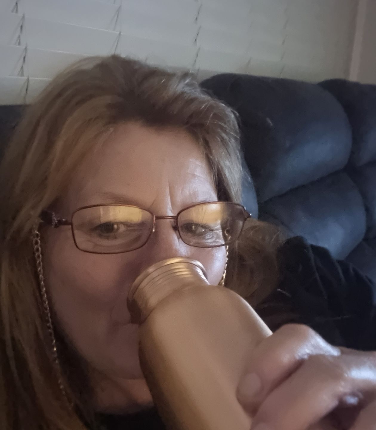 Customer photo review of Matte Copper Water Bottle