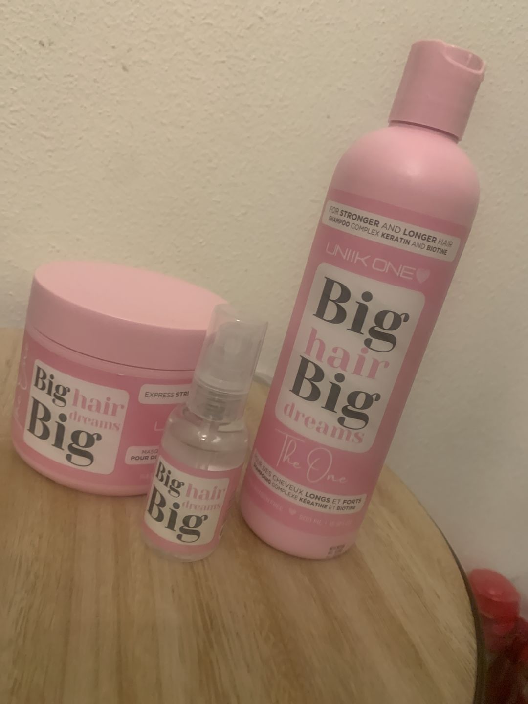 Customer photo review of Gamme The One - Shampooing 500 ml