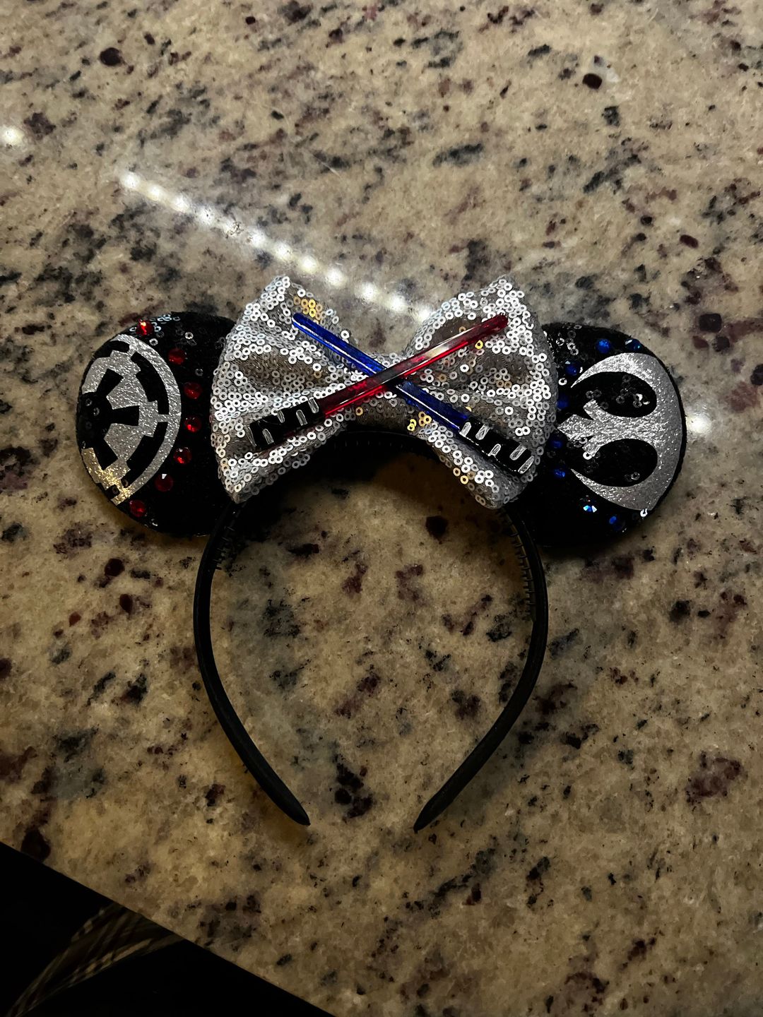 Customer photo review of Galaxy Wars Mickey Ears