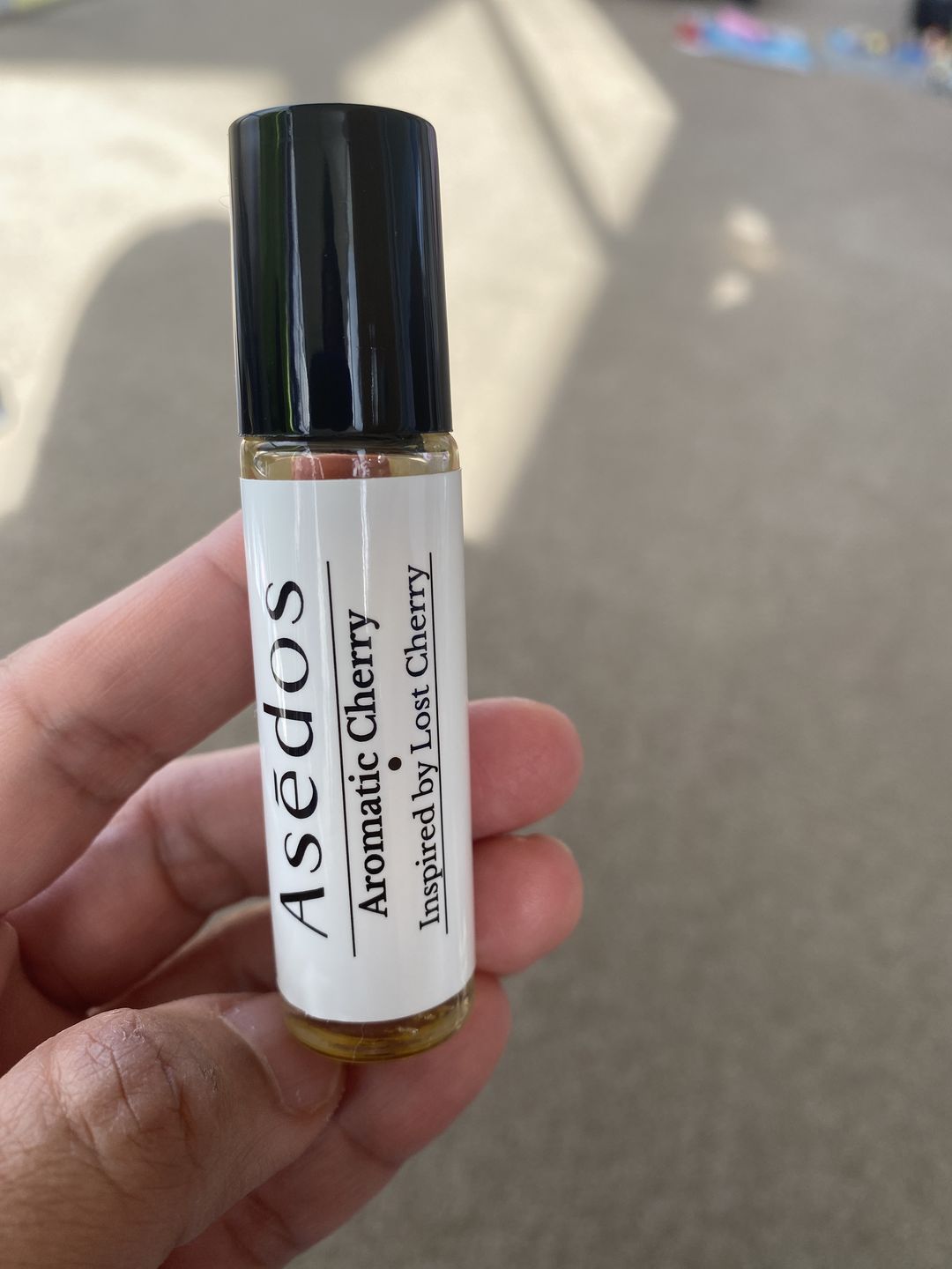 Customer photo review of AROMATIC CHERRY PERFUME OIL