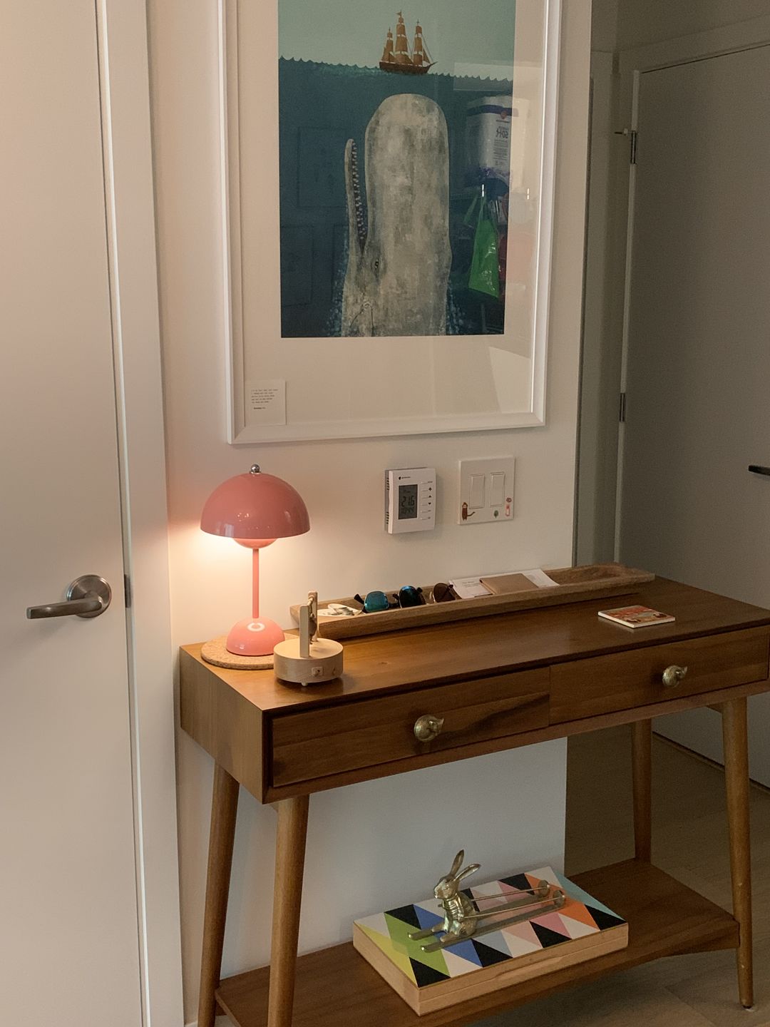 Customer photo review of Brulee Modern Table Lamp