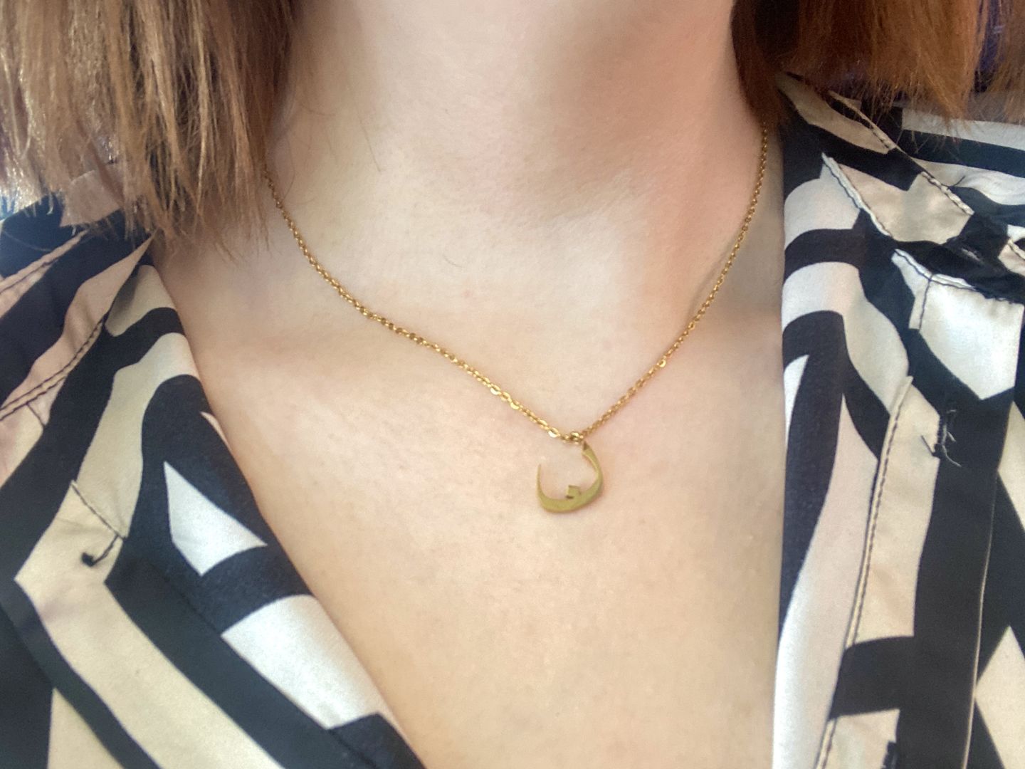 Customer photo review of Arabic Filigran Halskette | 18K vergoldet