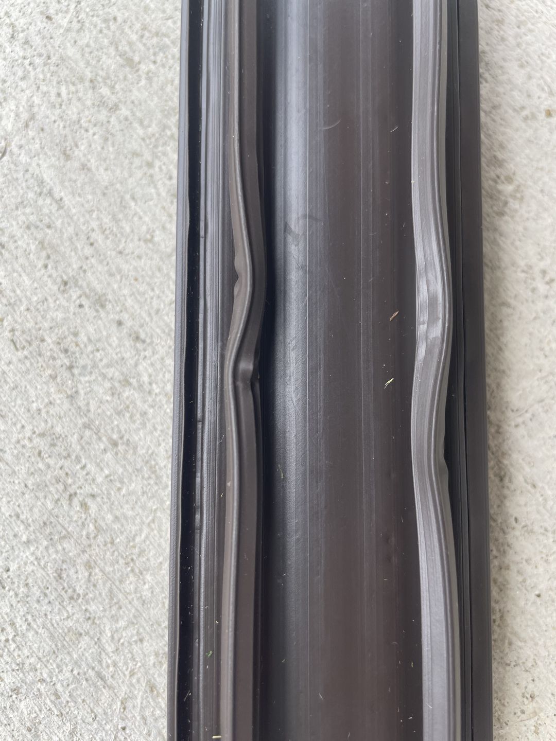 Customer photo review of 36" Therma-Tru Drive-On Door Sweep