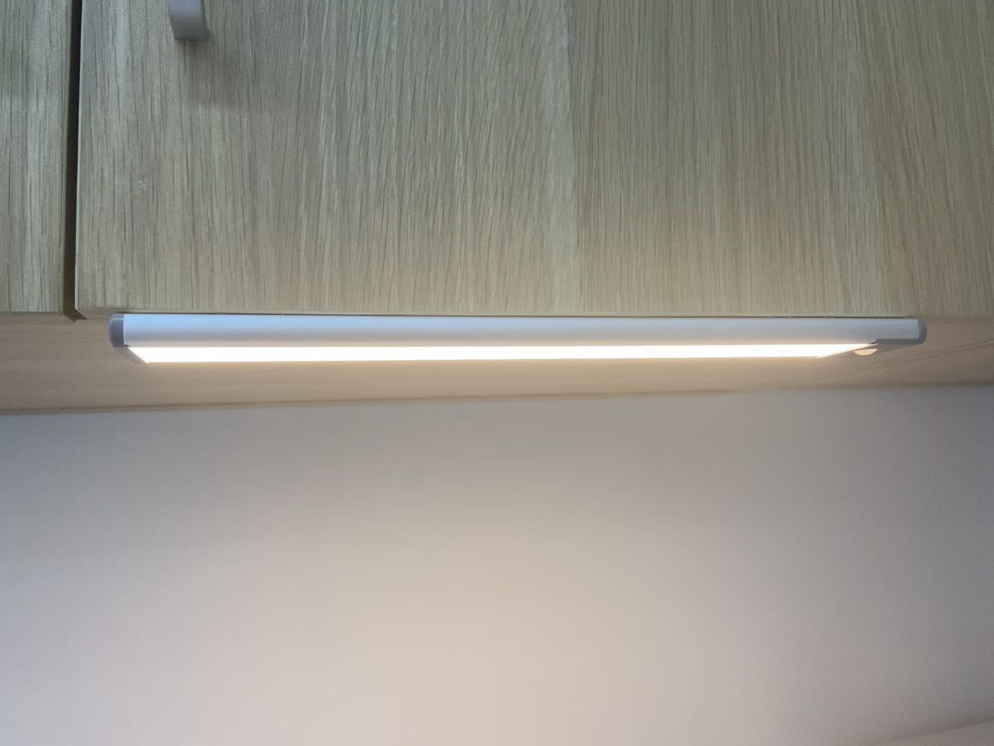 Customer photo review of LEPOTEC Wireless Rechargeable Motion Sensor Cabinet Lights 54-LED