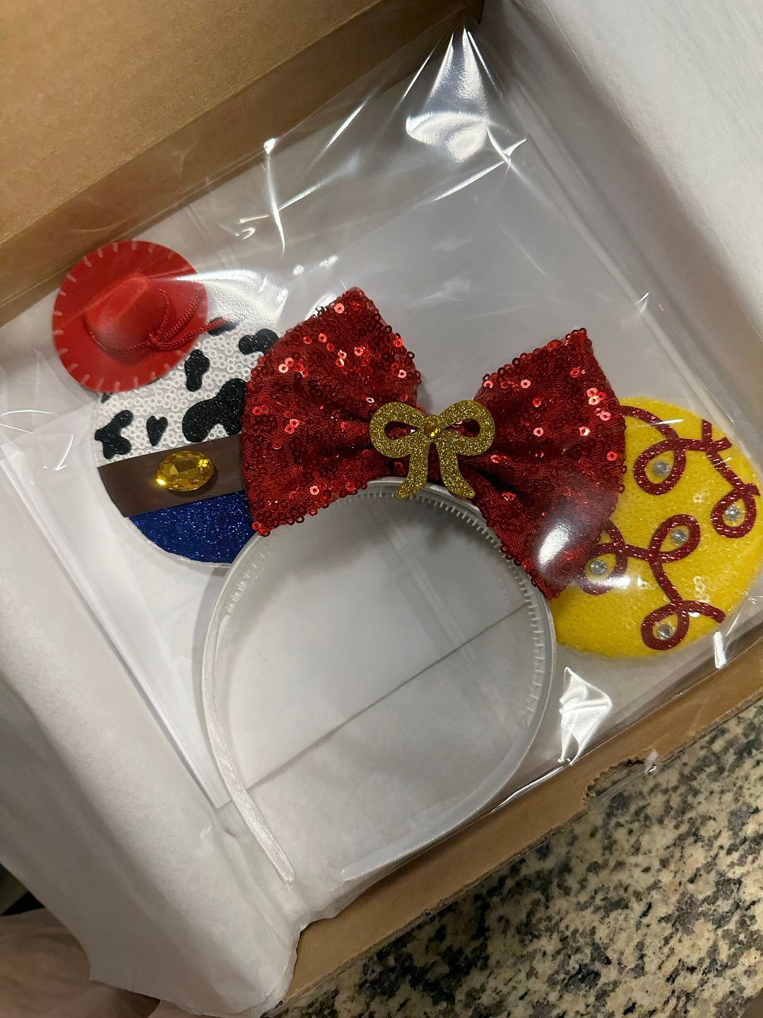 Customer photo review of Jessie Mickey Ears