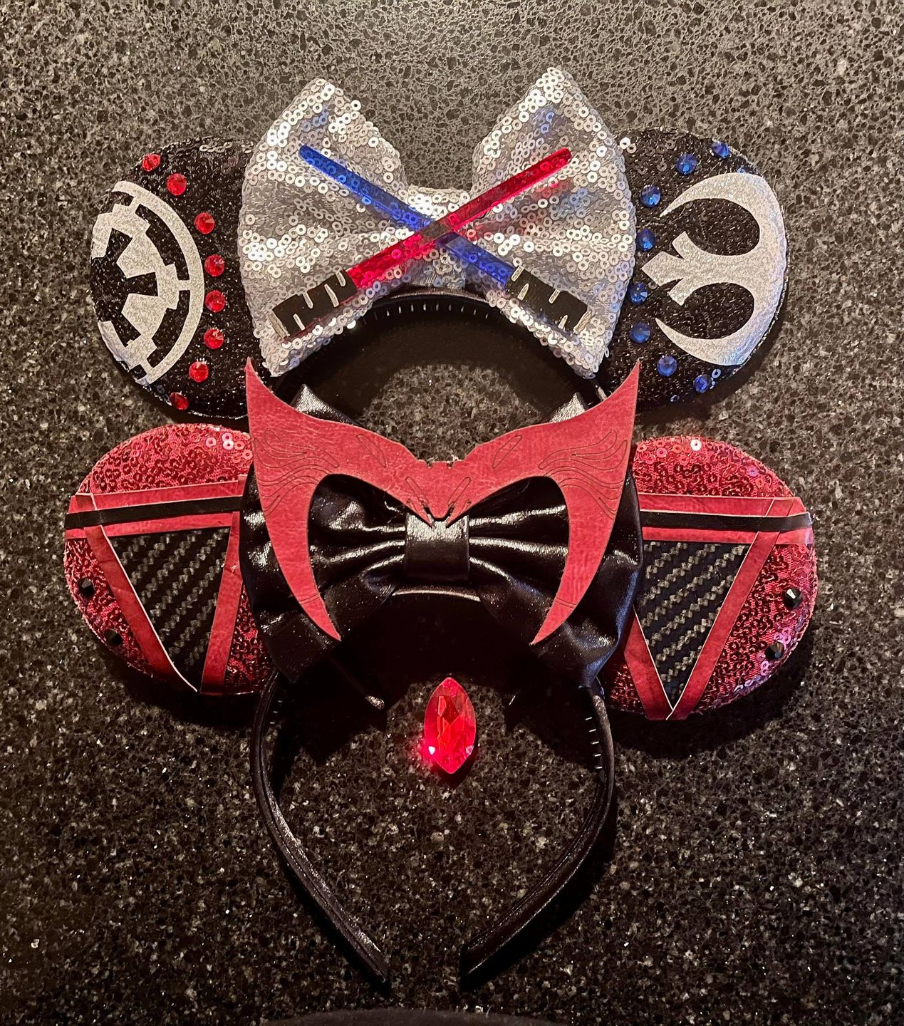 Customer photo review of Galaxy Wars Mickey Ears