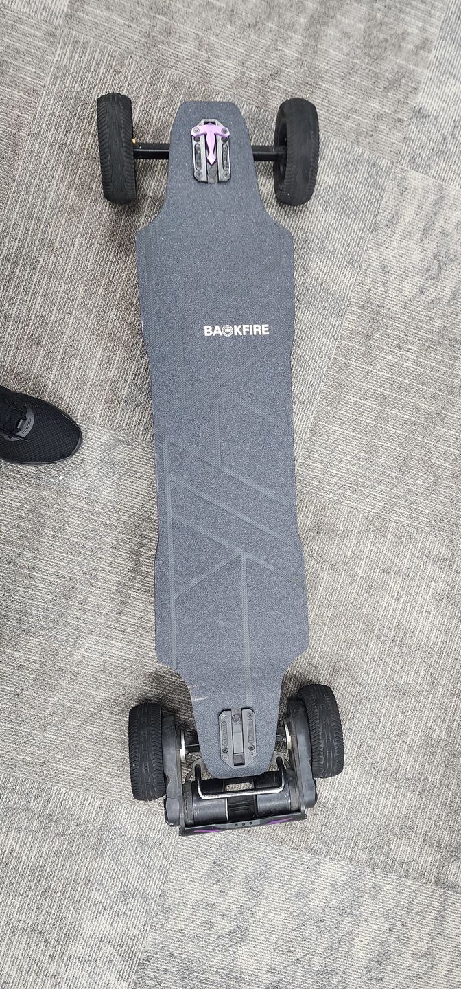 Customer photo review of Backfire Hammer 160mm Pneumatic Tires and Parts