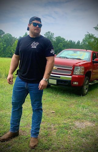 Customer photo review of Salty Savage Unisex "RAD and SAD" Tee | National Suicide Prevention & Crisis Hotline Edition |