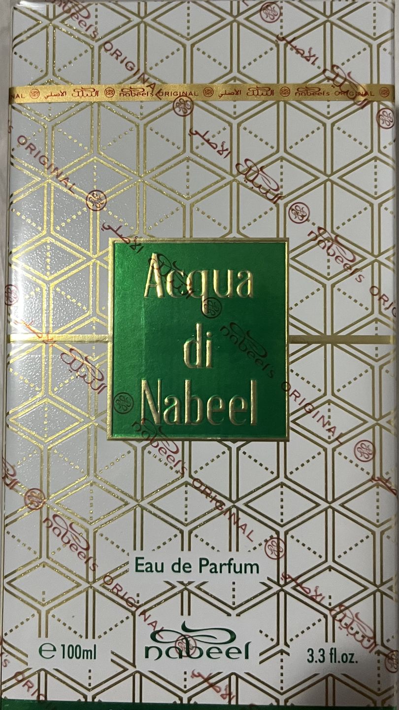 Customer photo review of NABEEL - ACQUA DI NABEEL