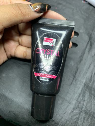 Customer photo review of Crystal Glue Fantasy Nails