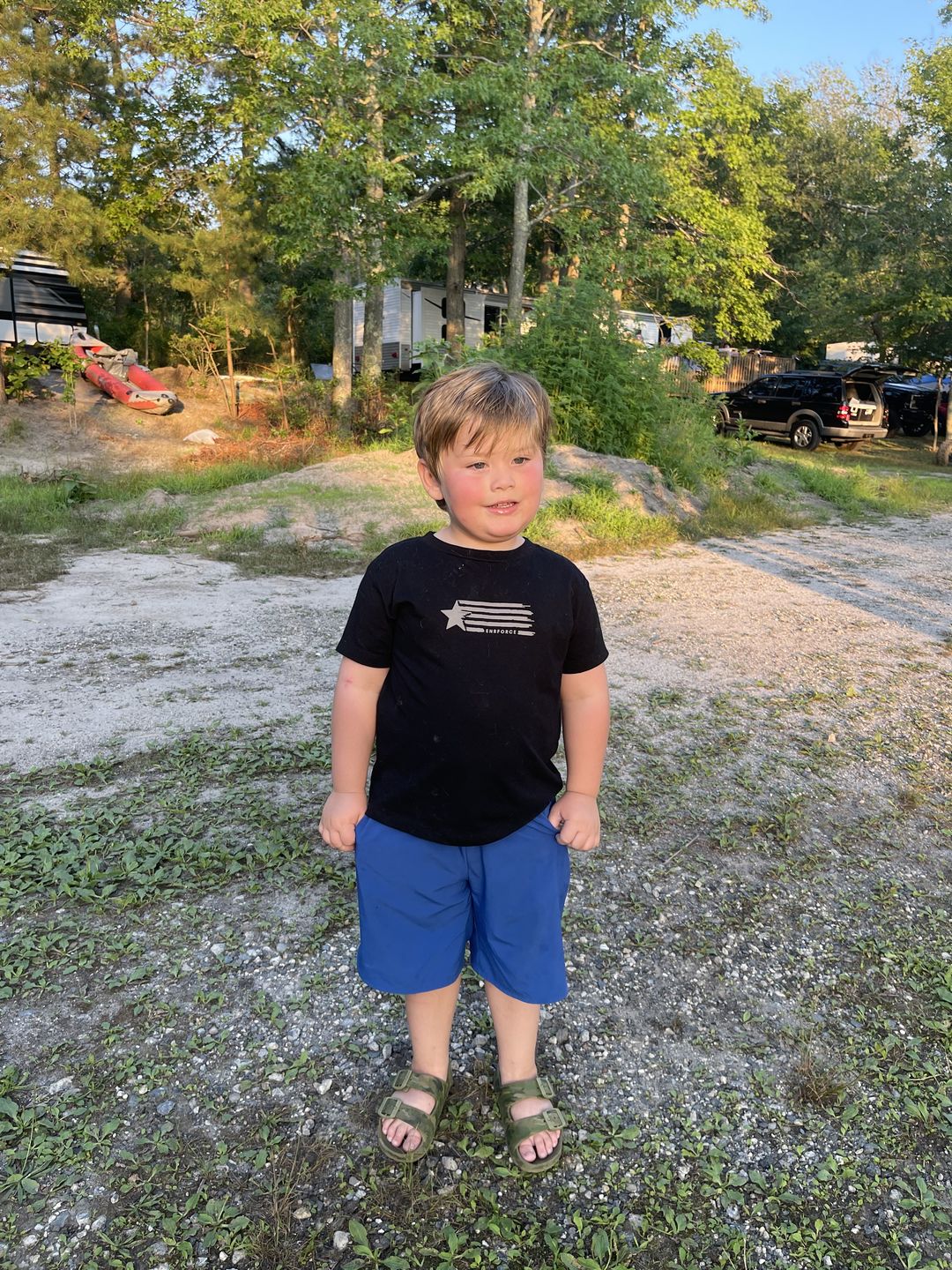 Customer photo review of Youth Enrforce Tee