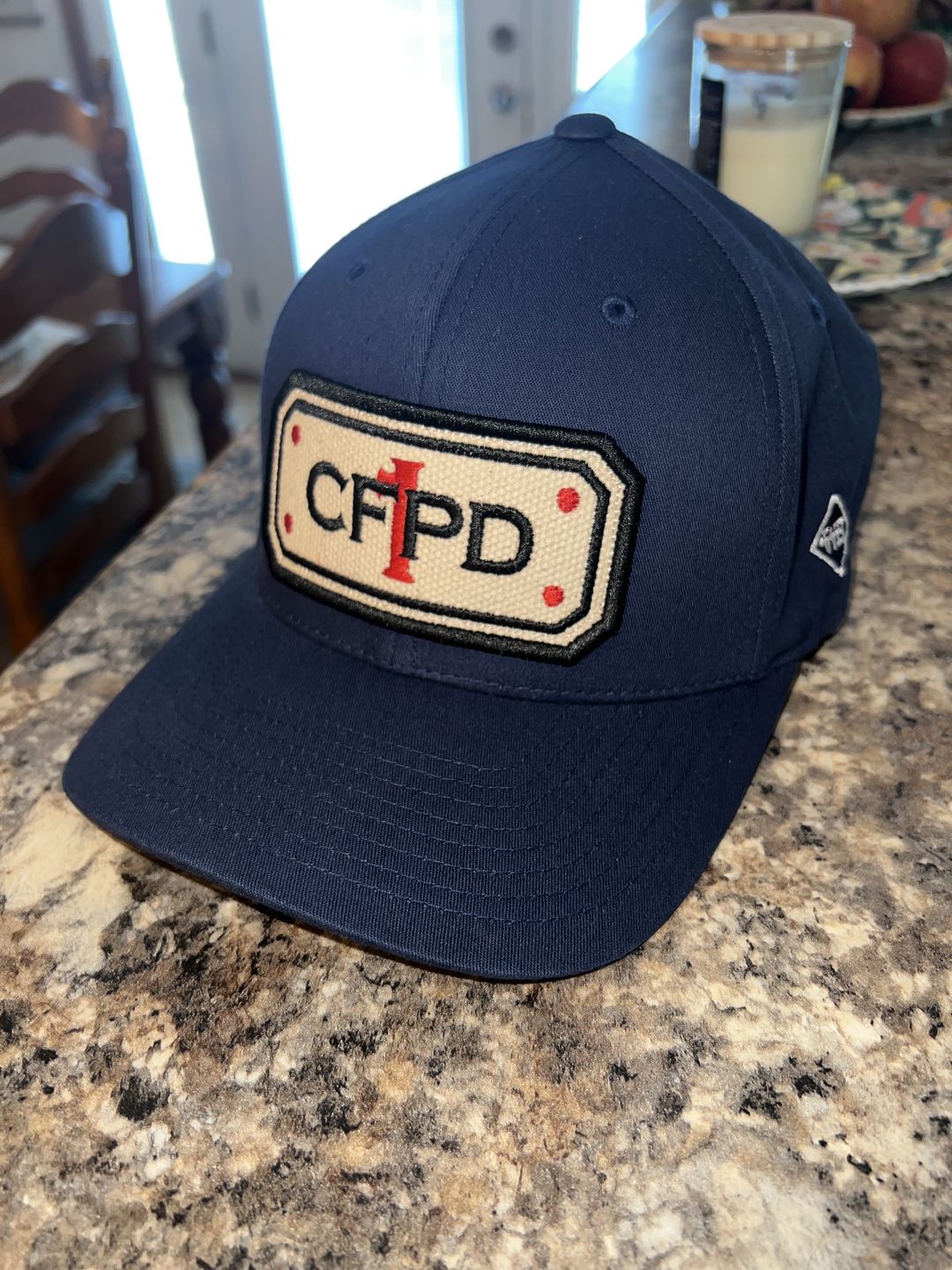 Customer photo review of "LAYOVER DESIGN" with custom back of hat
