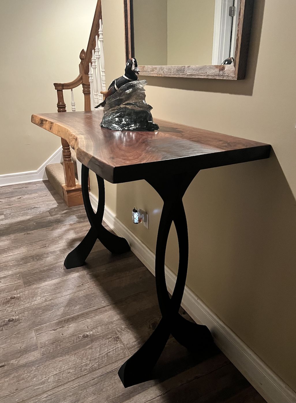 Customer photo review of Metal Counter & Bar Table Legs - Curva