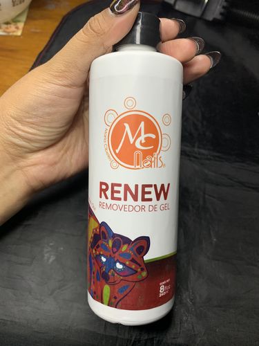 Customer photo review of Renew Removedor de Gel 8 oz MC Nails