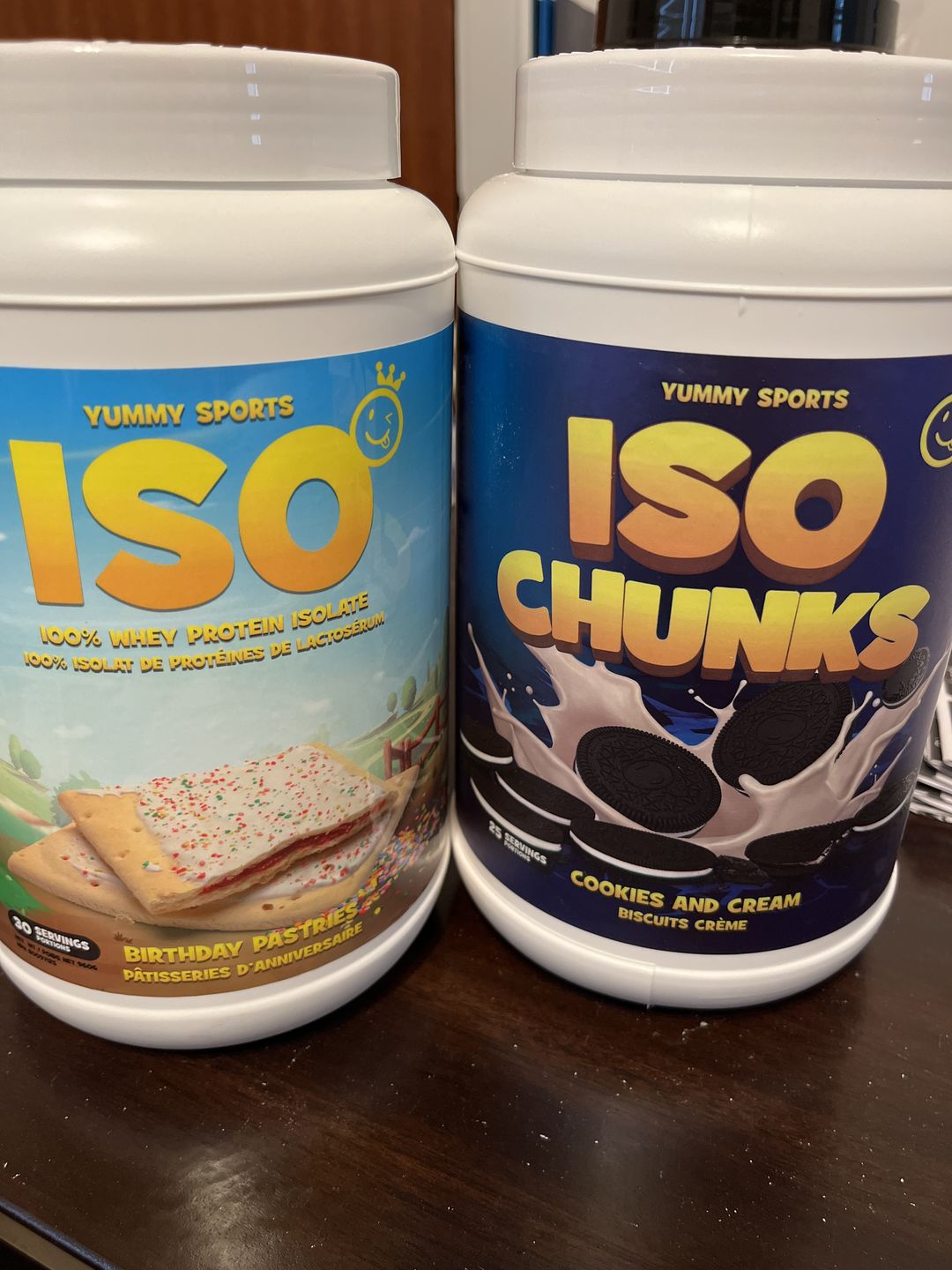 Customer photo review of Yummy Sports - ISO 100% Protéine Isolate 2lbs