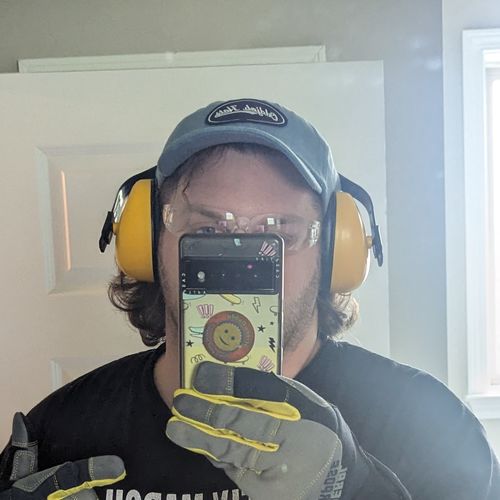 Customer photo review of Big Denim Dad Hat