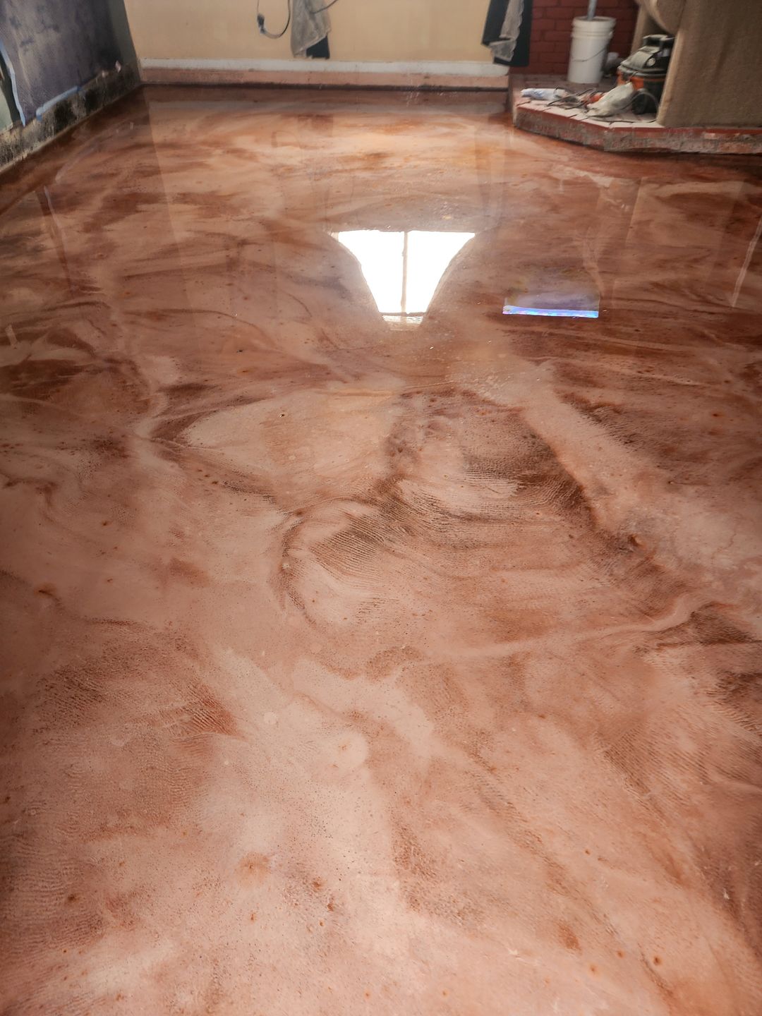Customer photo review of Rockhard USA Epoxy Coating Kit