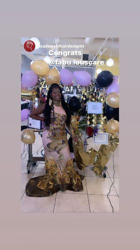 Customer photo review of Eliana Snake Dress (Rhinestones) (Ready To Ship)
