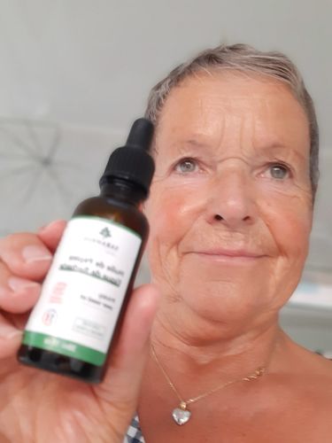 Customer photo review of Sarahbio - huile de pépins de figue de barbarie - 30 mL