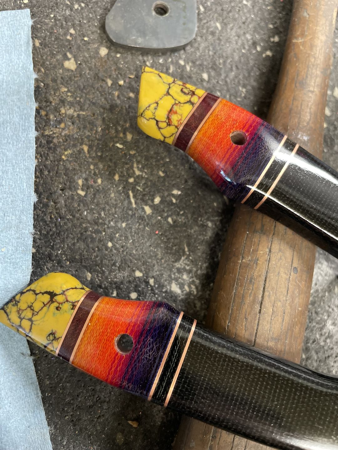 Customer photo review of 2" x 72" Sanding Belts for Finishing & Sharpening