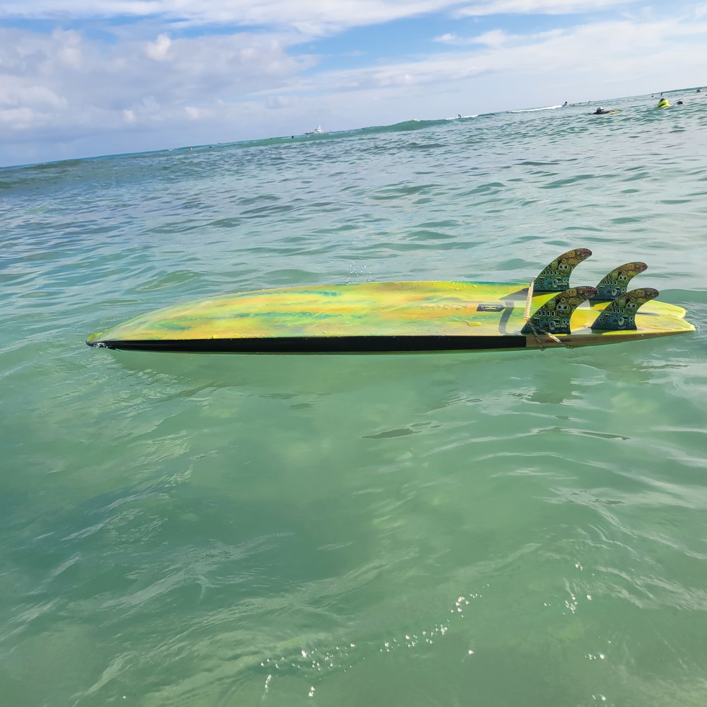 Customer photo review of FIREWIRE Sweet Potato (5'2-6'4) Five Fin Helium 2