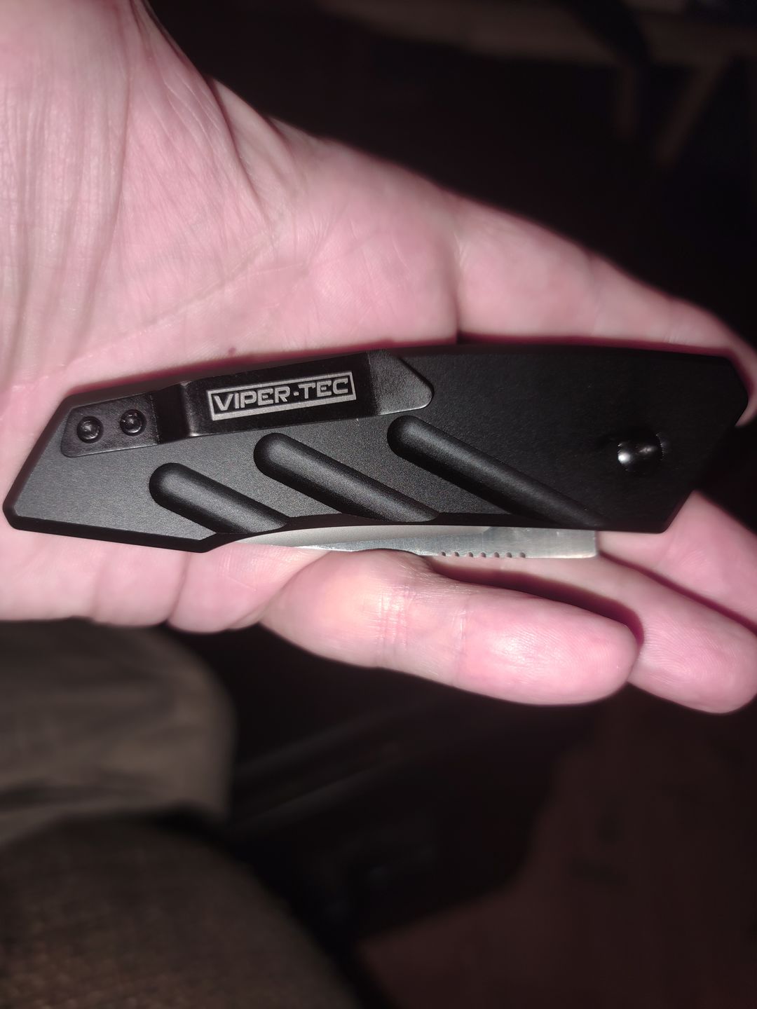 Customer photo review of VT Initiate 1 Automatic D2 Knife