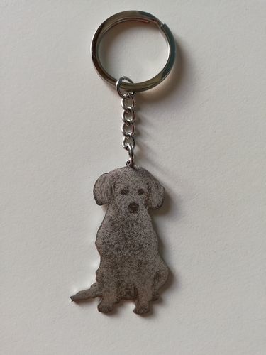 Customer photo review of LOANYA Collar o Colgante Personalizado para Mascota
