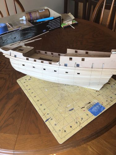 Reseña con foto de un cliente sobre Maqueta Barco HMS Revenge