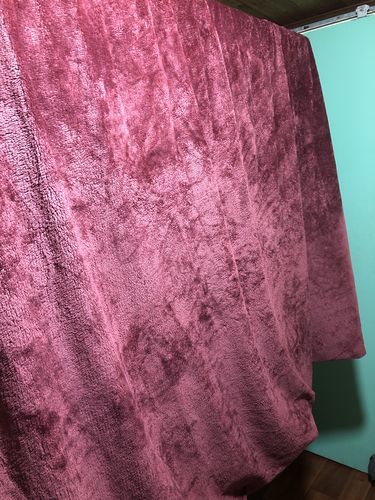 Customer photo review of Waterproof Splash Blanket™️ - Black on Black Double Veluxe