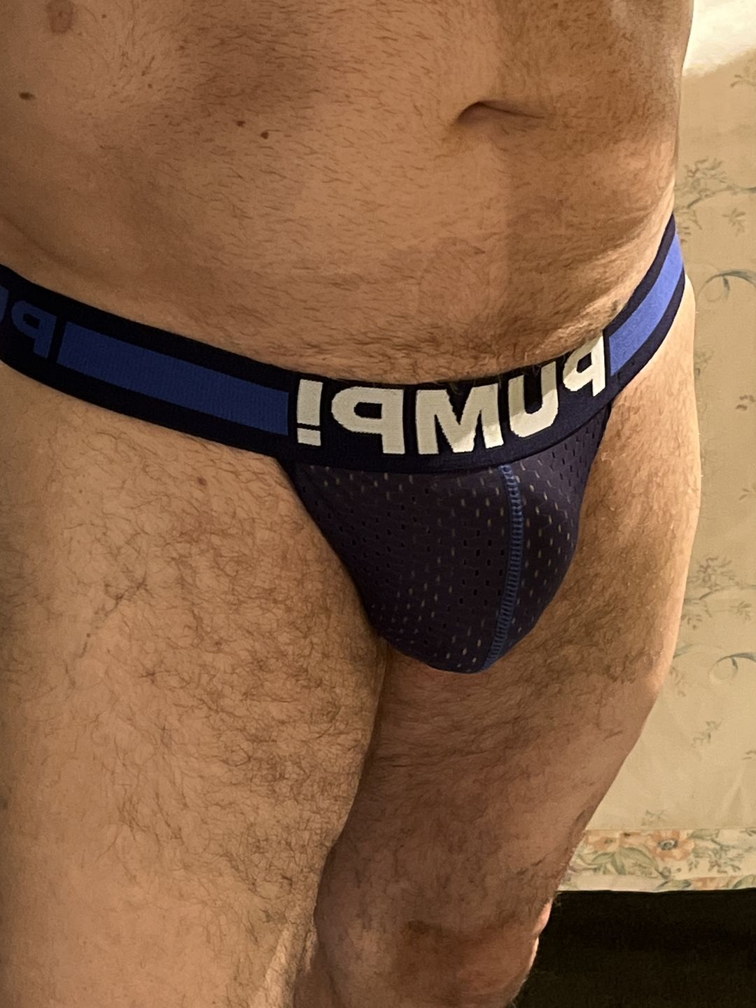 Customer photo review of Men's Sexy Cotton Patchwork Briefs