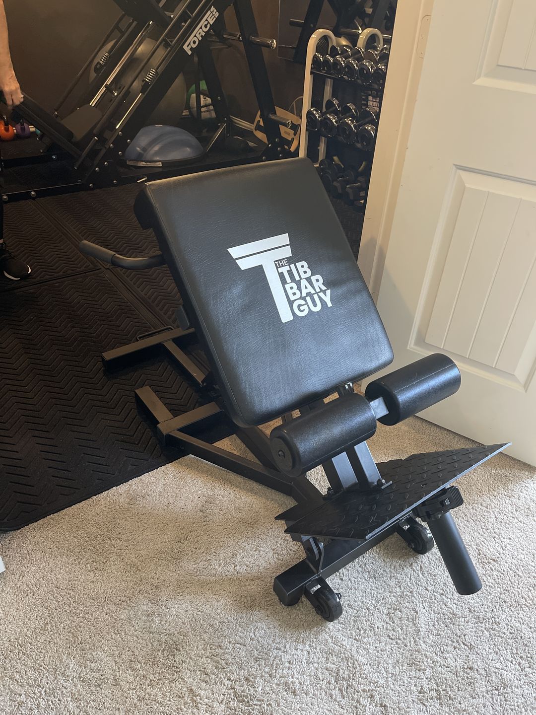 Customer photo review of The Nordic Back Extension Machine
