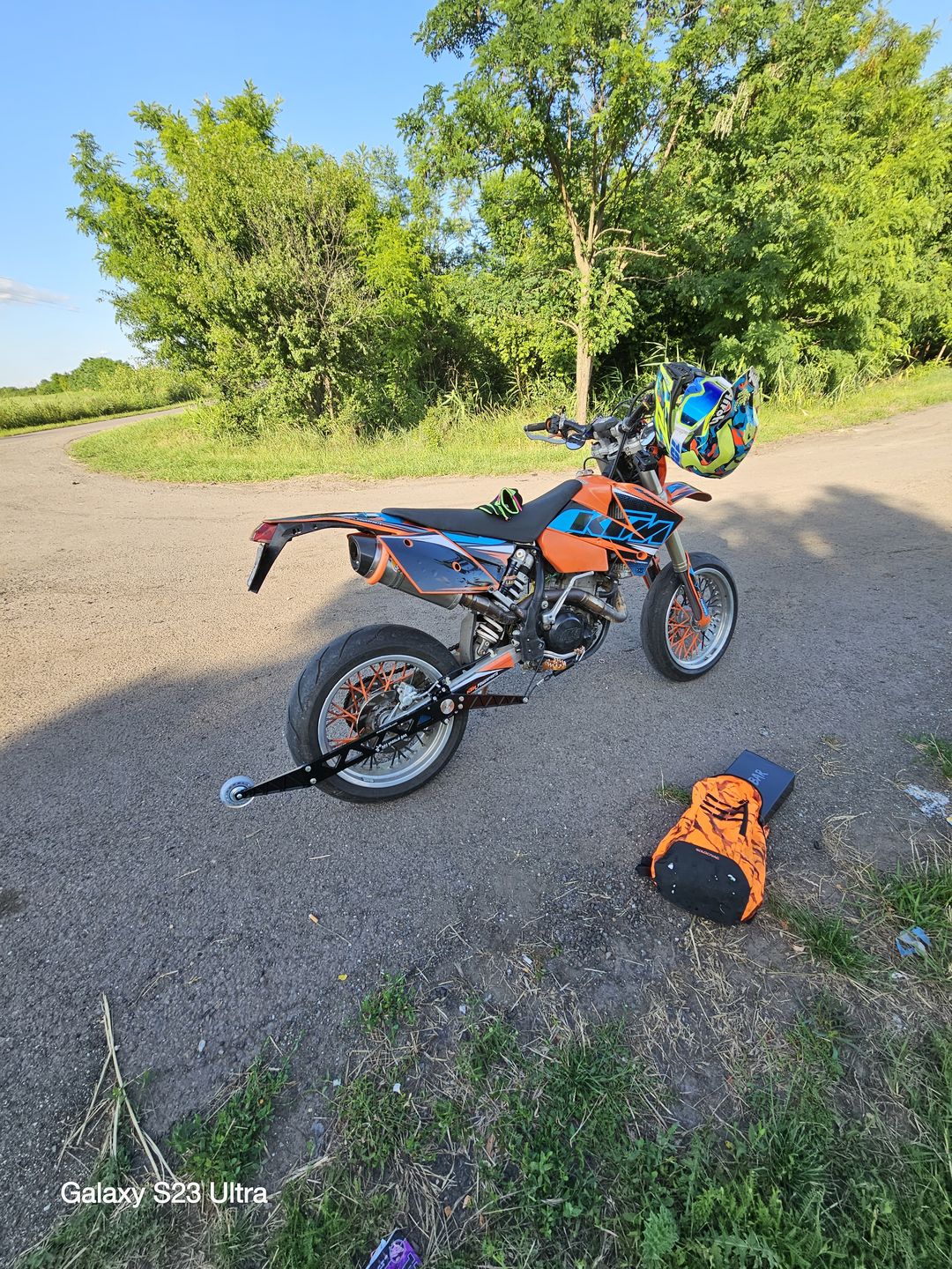 Customer photo review of ABS Wheelie Bar