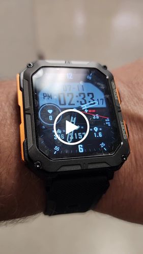 Customer video review of THE INDESTRUCTIBLE SMARTWATCH