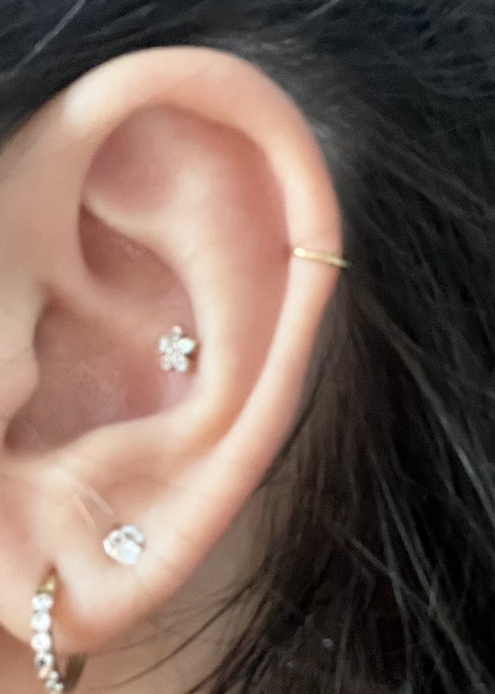 Customer photo review of Simple Clicker | Nasen- & Ohrpiercing